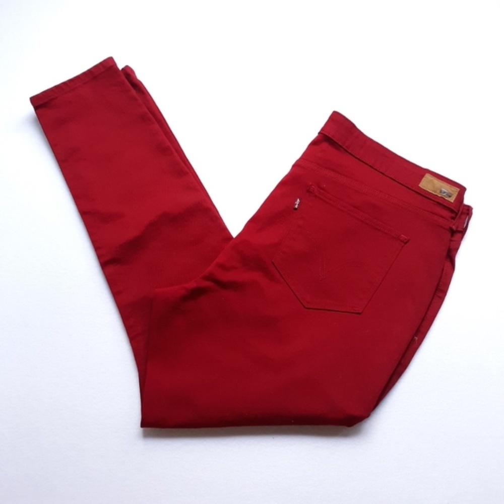 Levi's brick red leggings, size 22w